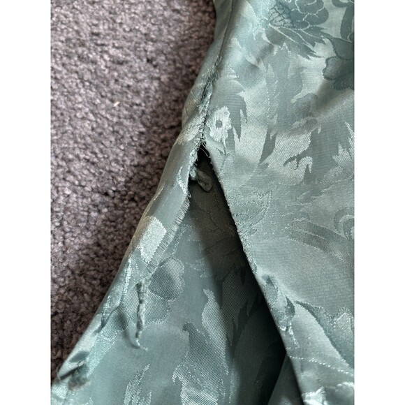 Victoria's Secret Gold Label Satin Sleep Shirt/Dress - Sage Green - size S/P - Picture 10 of 13